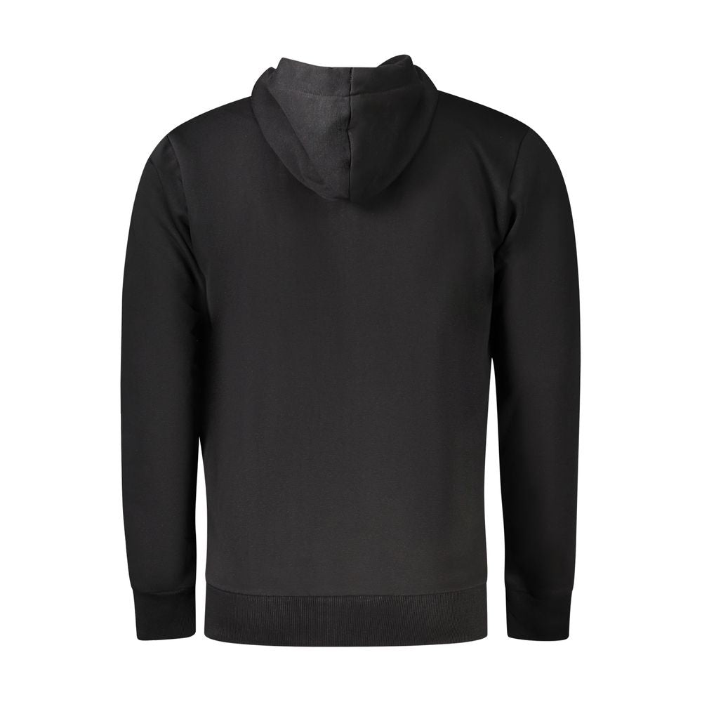 Coveri Moving Black Cotton Men Sweater