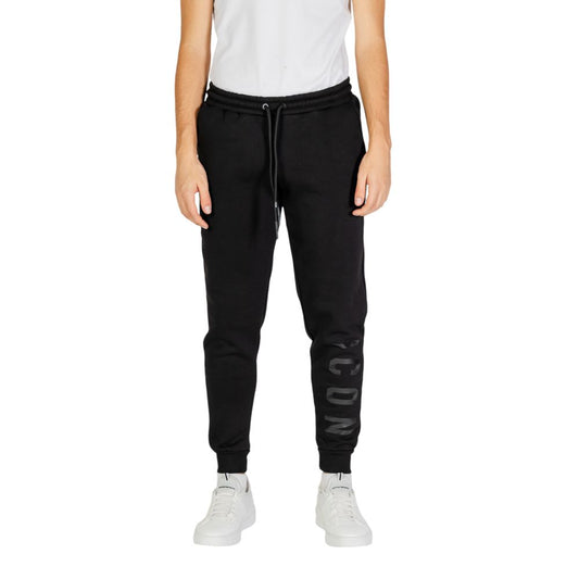 Icon Black Cotton Jeans &amp; Pant