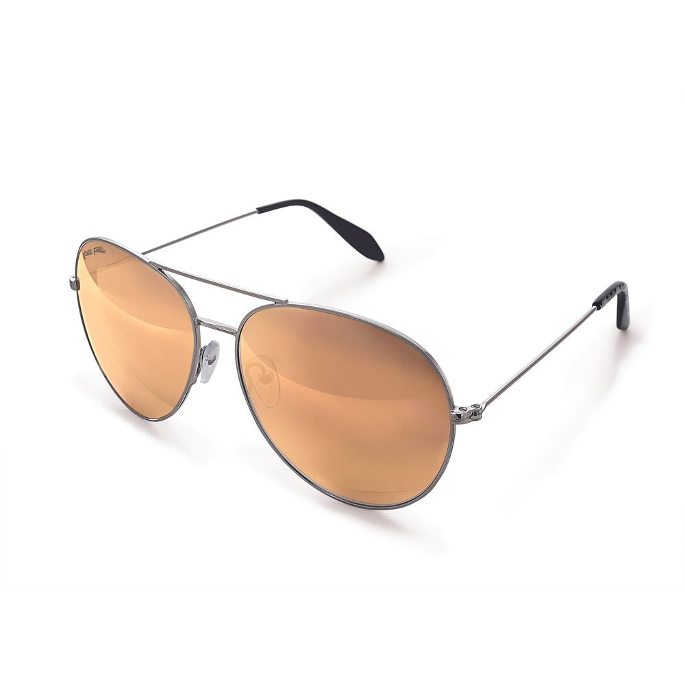 Folli Follie Silver Metal Sunglasses