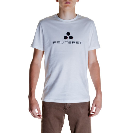 Peuterey White Cotton T-Shirt