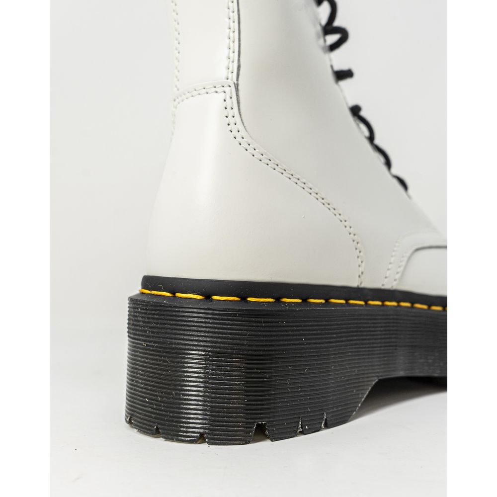 Dr. Martens White Leather Boot