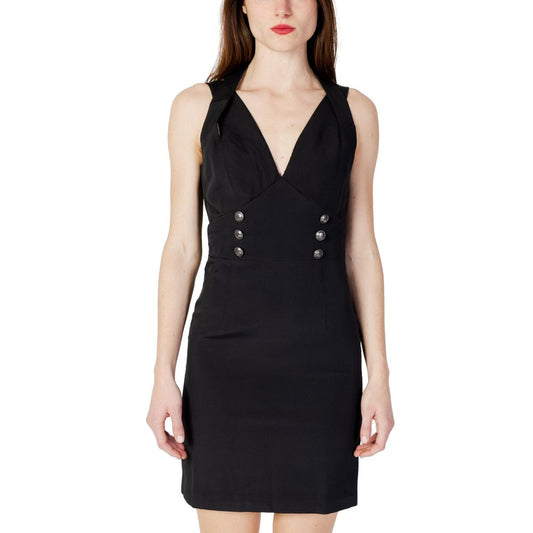 Guess Black Polyester Dress