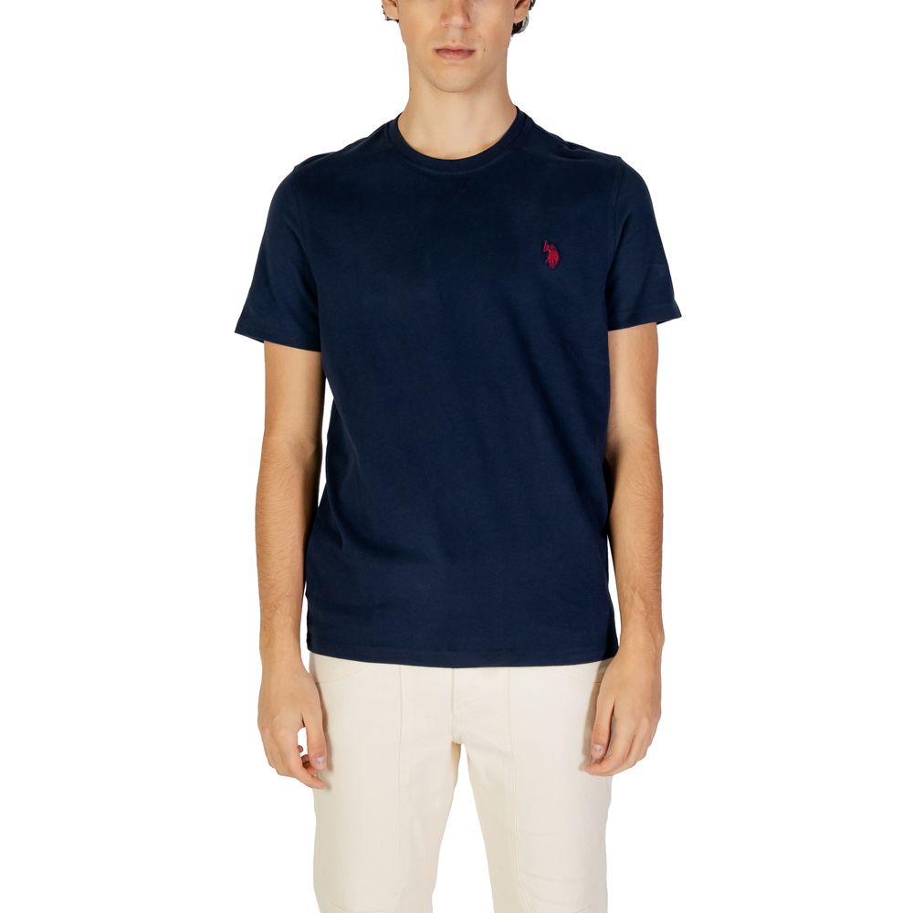 U.S. POLO ASSN. Blue Cotton T-Shirt