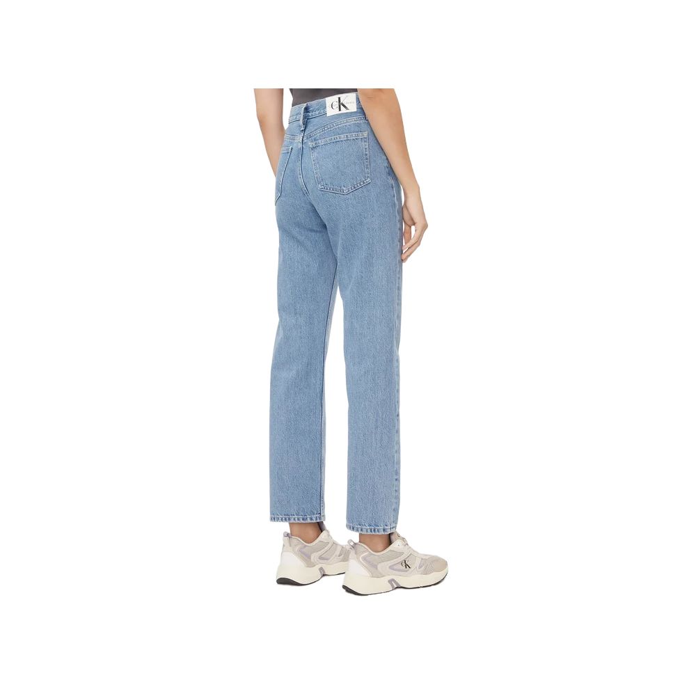 Calvin Klein Jeans Light Blue Cotton Jeans & Pant