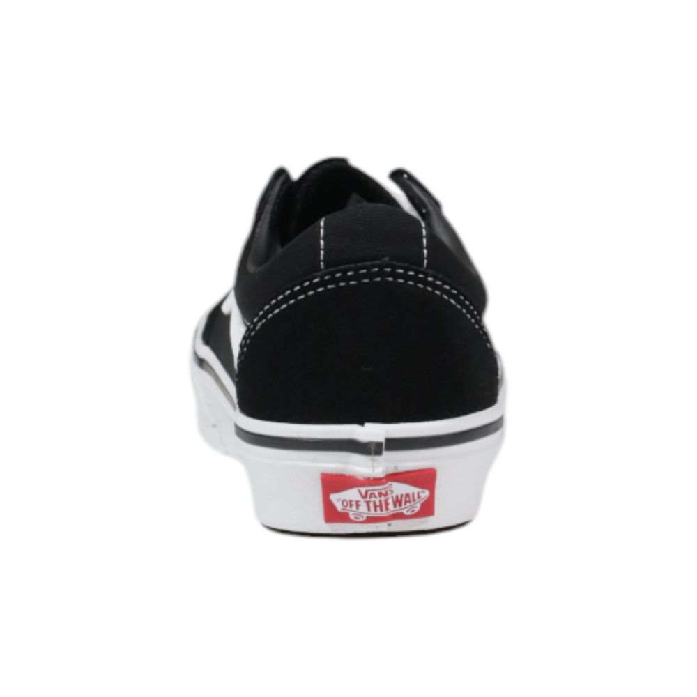 Vans Black And White Suede Sneaker