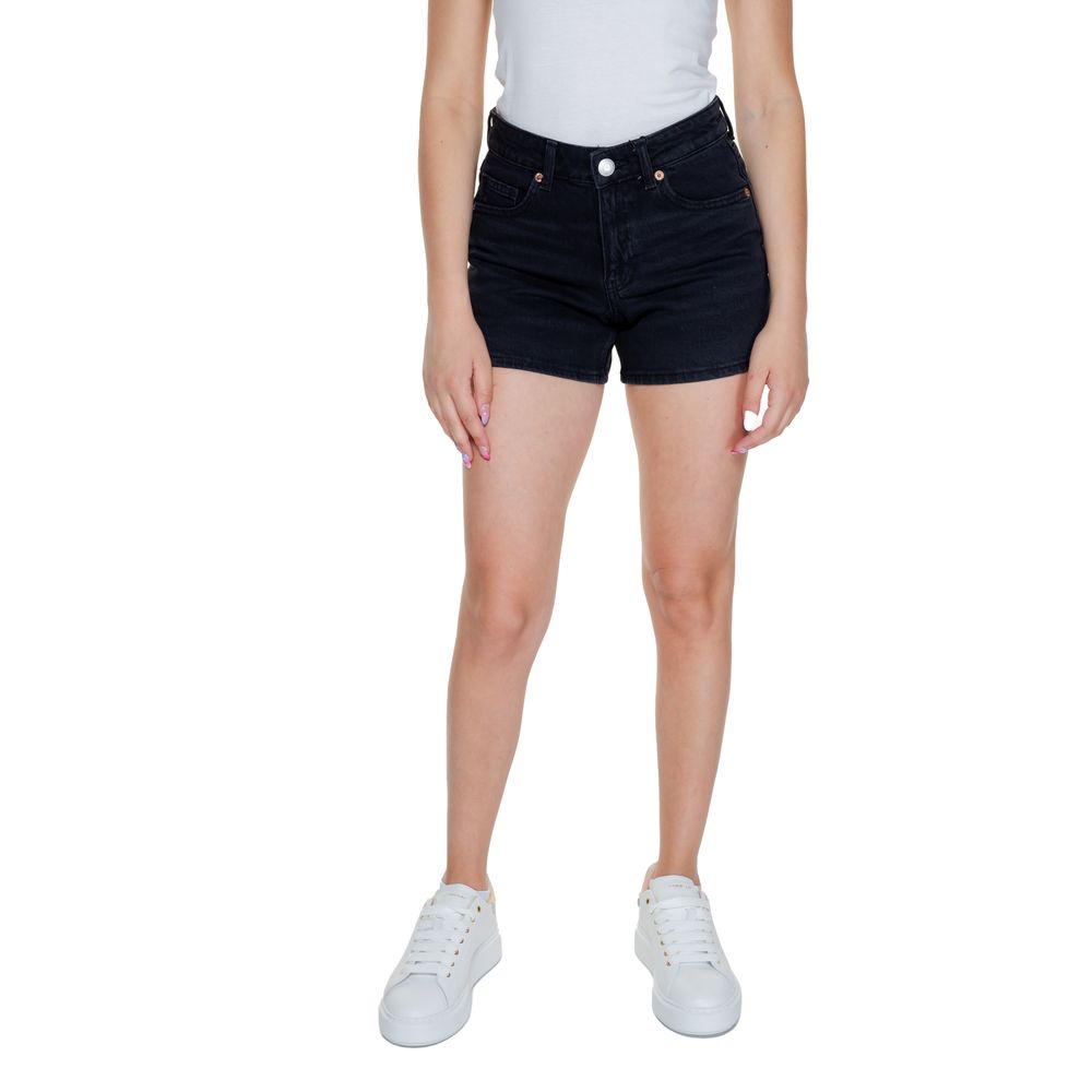 Vero Moda Black Cotton Short