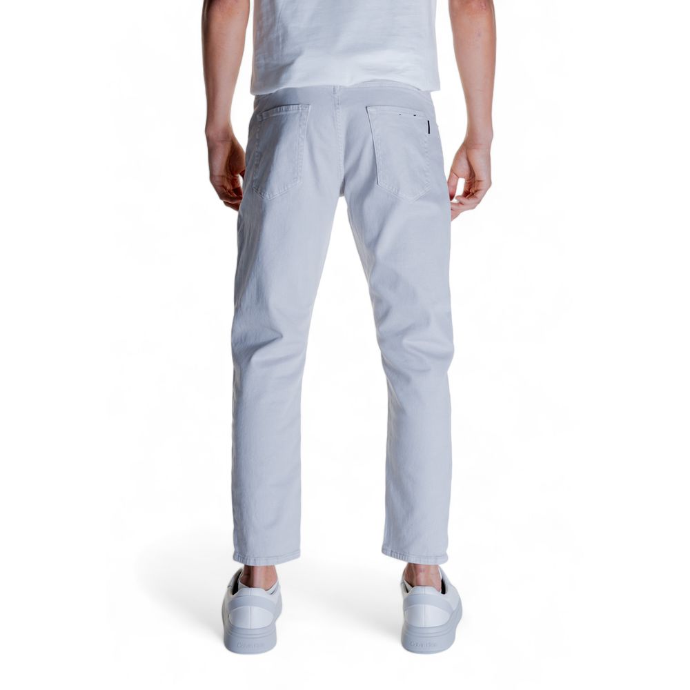 Antony Morato Gray Cotton Jeans & Pant