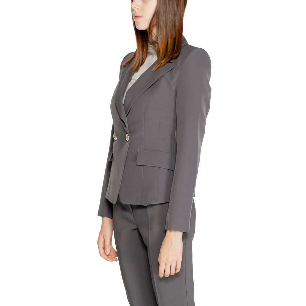 Rinascimento Gray Polyester Suits & Blazer