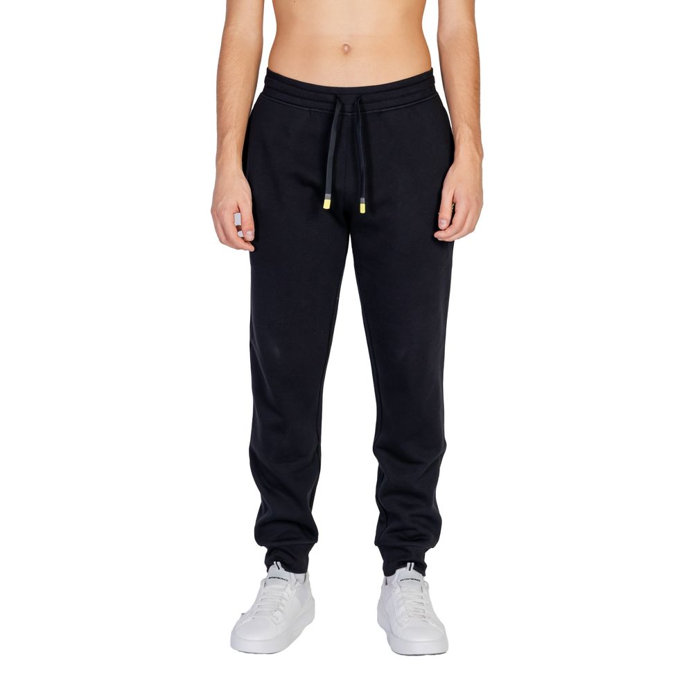 Emporio Armani Underwear Black Cotton Jeans & Pant