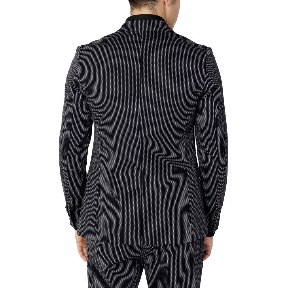 Antony Morato Black Cotton Blazer