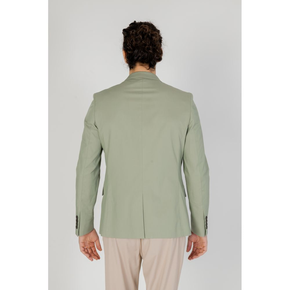 Antony Morato Green Cotton Suit