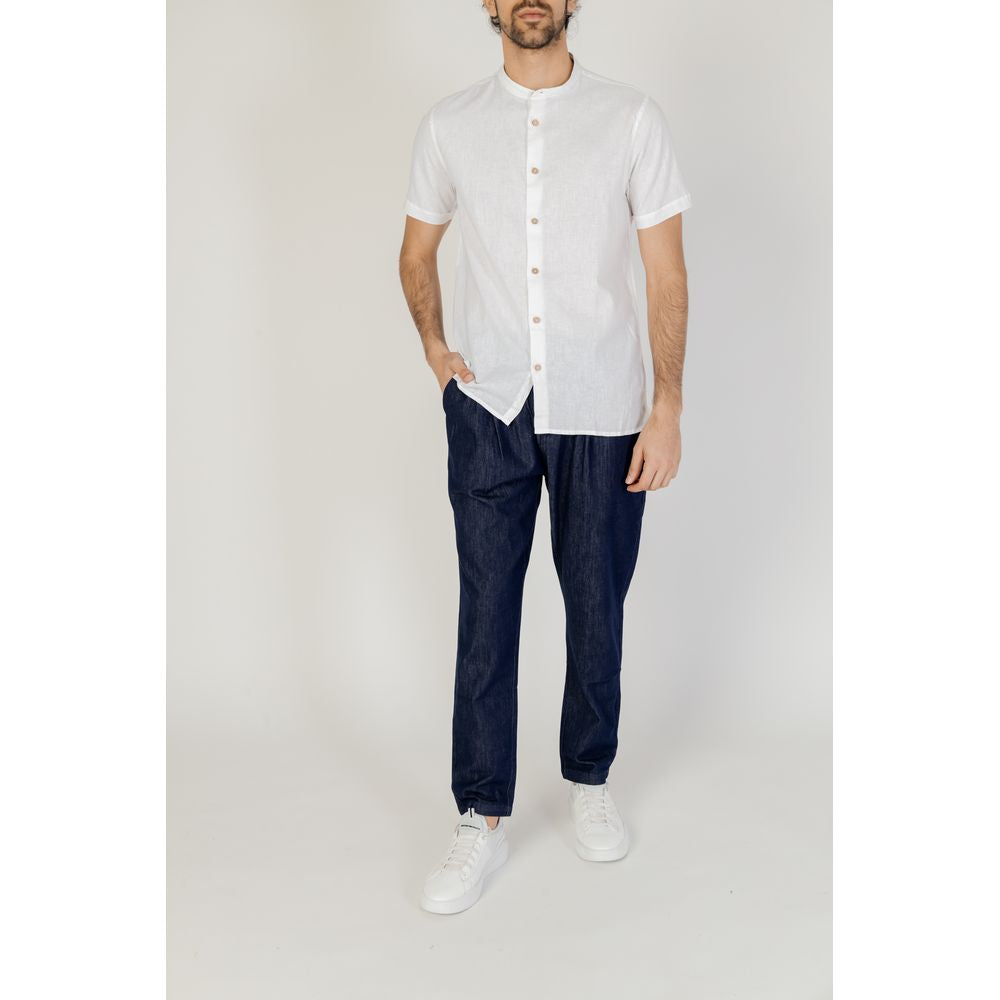 Hamaki-Ho White Linen Shirt