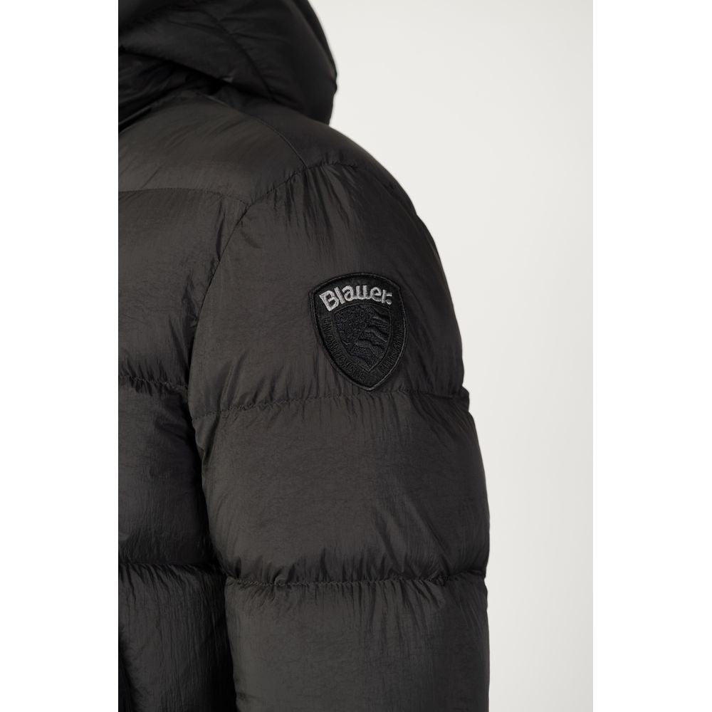 Blauer Black Polyamide Jacket