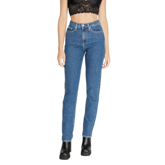 Calvin Klein Jeans Blue Cotton Jeans & Pant