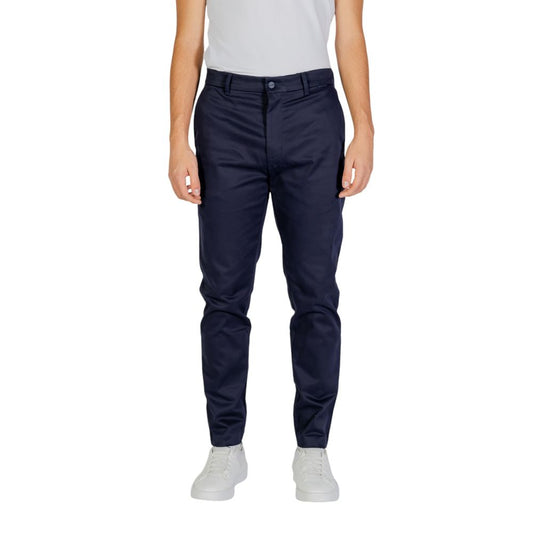 Calvin Klein Blue Cotton Rigenerato Jeans & Pant