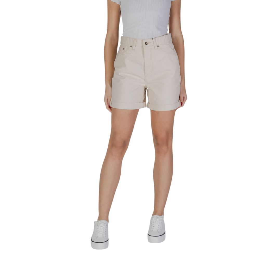 B.Young Beige Cotton Short