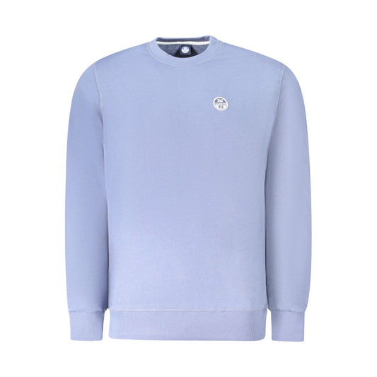 North Sails Blue Cotton Men Sweater