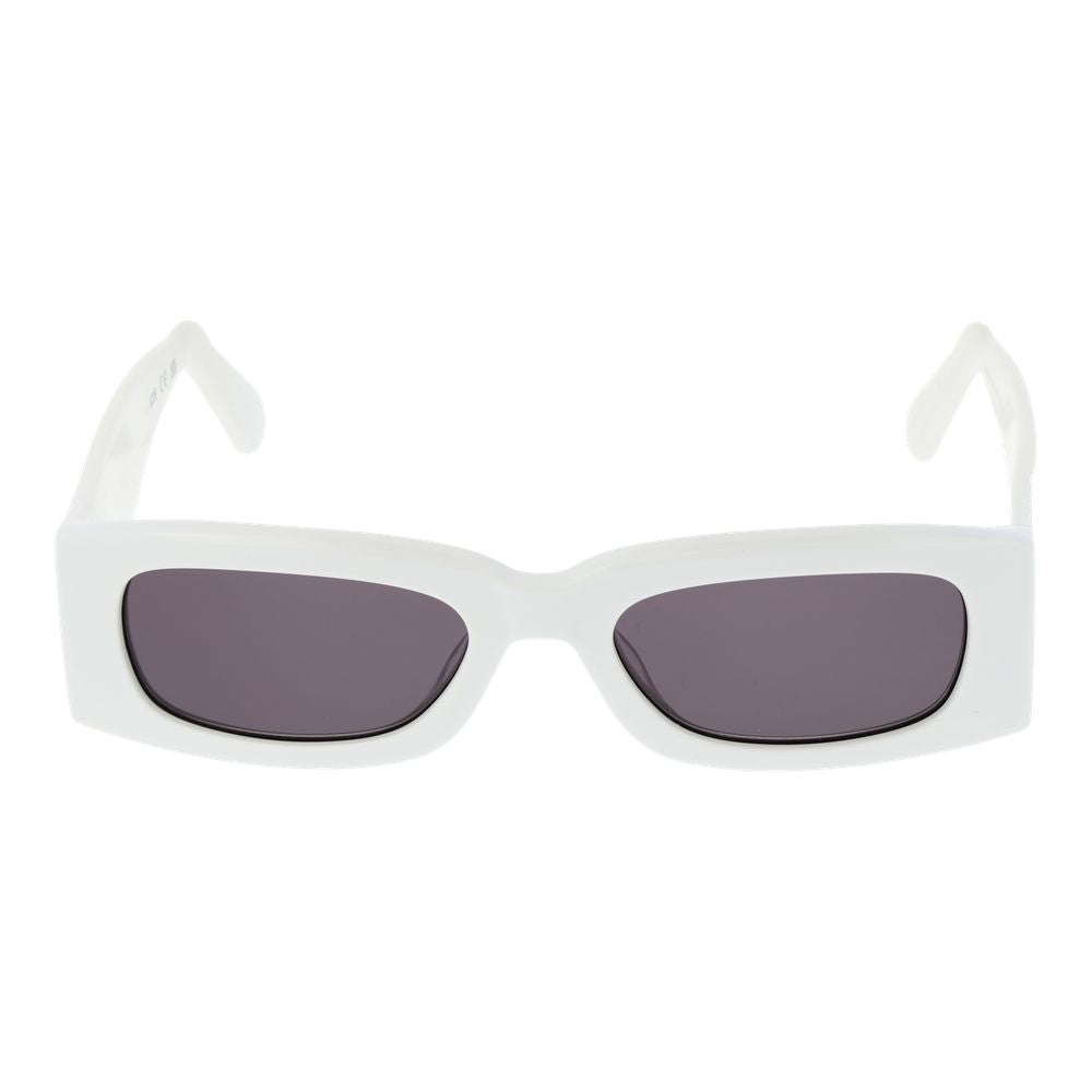 GCDS White Unisex Sunglasses