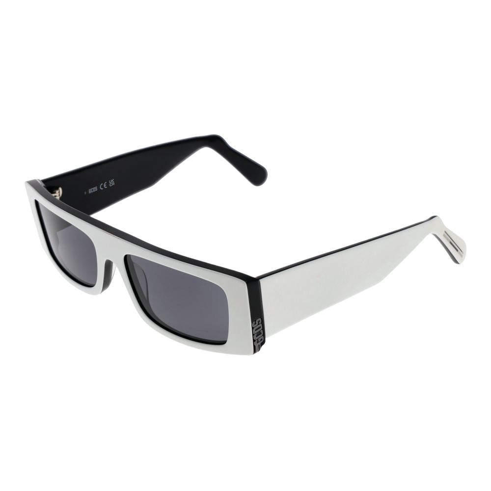 GCDS White Unisex Sunglasses