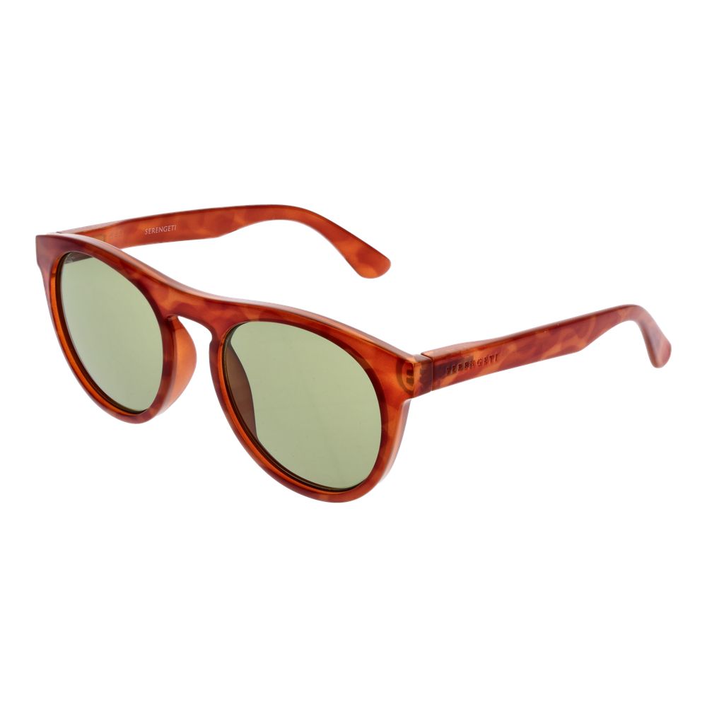 Serengeti Orange Unisex Sunglasses