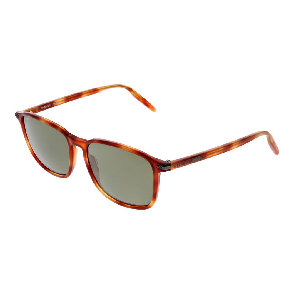 Serengeti Orange Men Sunglasses