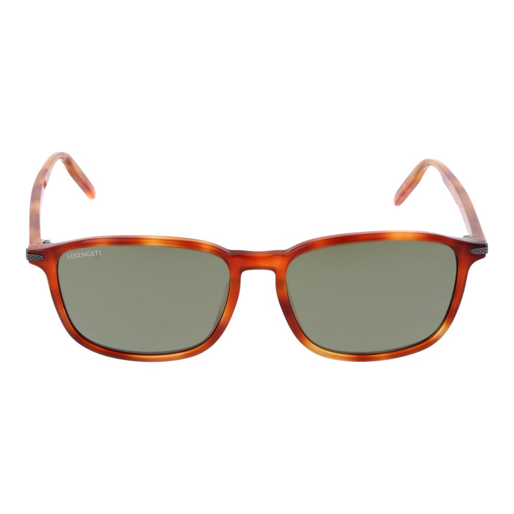 Serengeti Orange Men Sunglasses