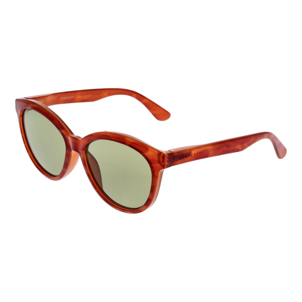 Serengeti Orange Unisex Sunglasses