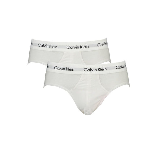 Calvin Klein White Cotton Men Brief