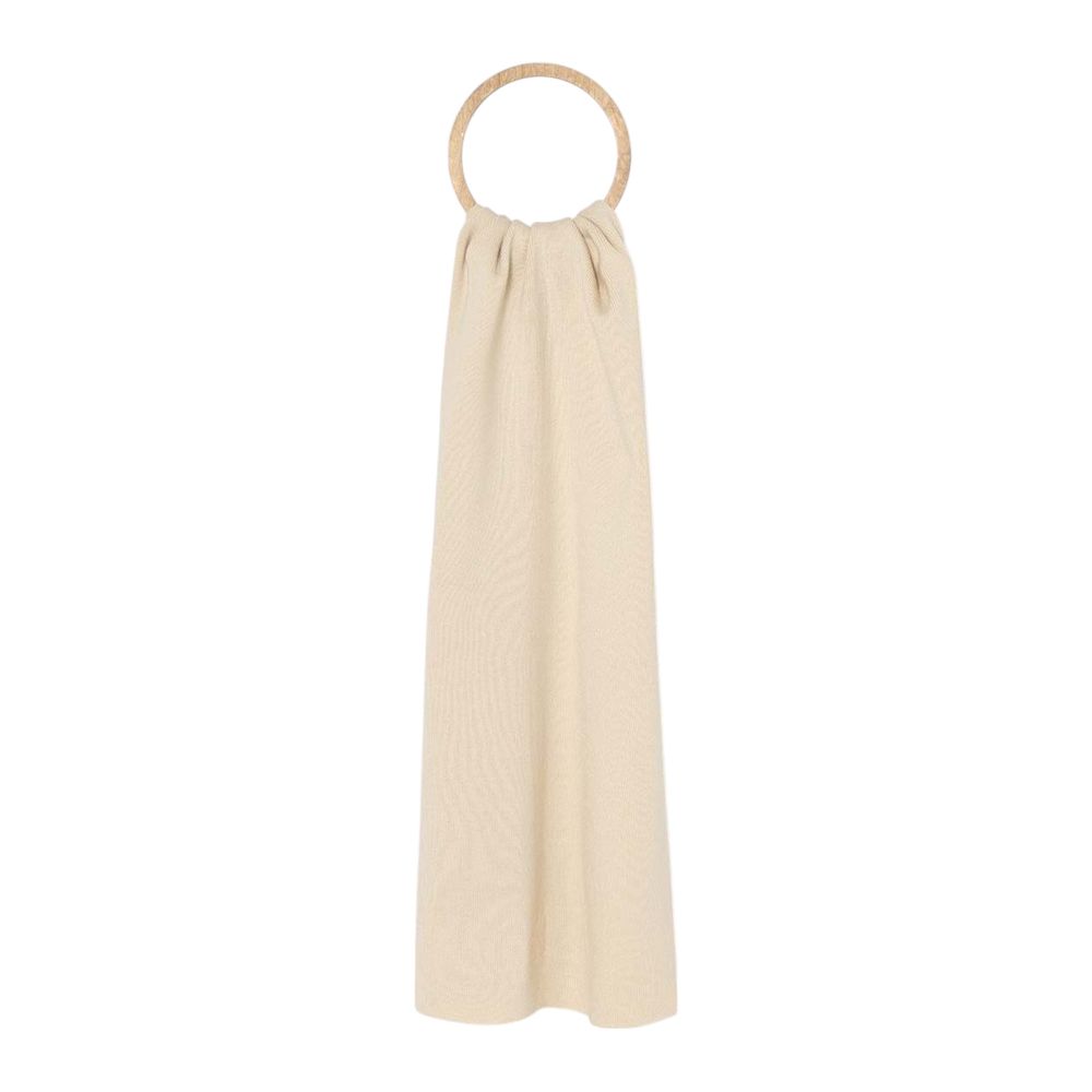 Calvin Klein Cream Recycled Polyester Scarf