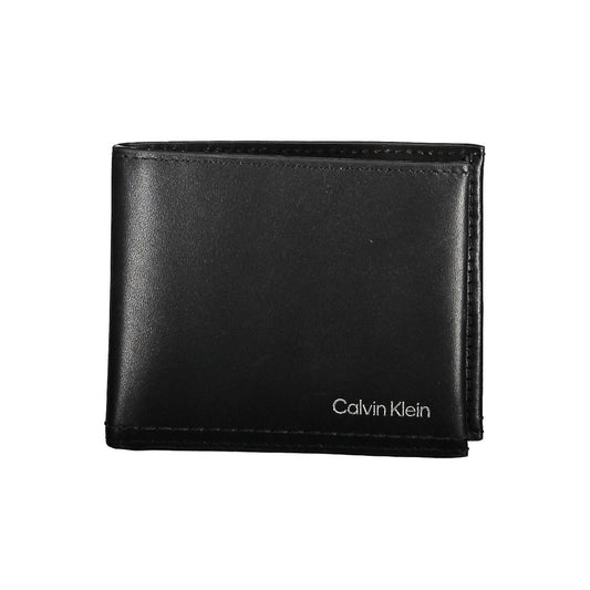 Calvin Klein Black Leather Men Wallet