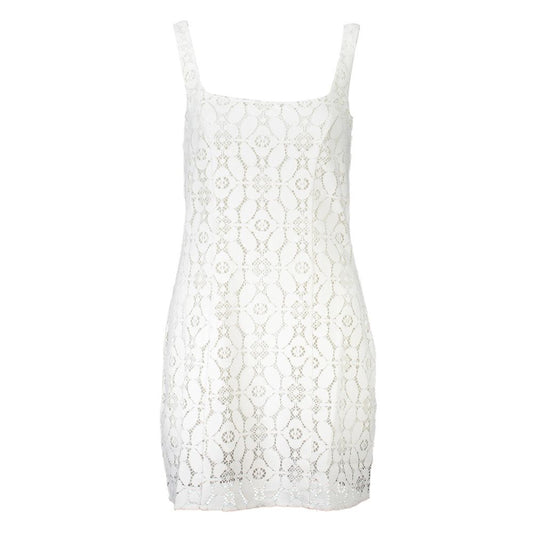 Desigual White Polyester Women Dress