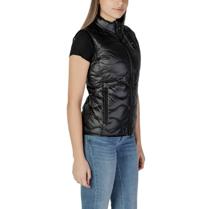 Blue - Blue Gilet Women